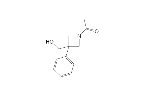 3-AZETIDINEMETHANOL, 1-ACETYL-3- PHENYL-,