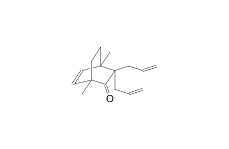 1,4-DIMETHYL-3,3-BIS-(PROP-2'-ENYL)-BICYCLO-[2.2.2]-OCT-5-EN-2-ONE