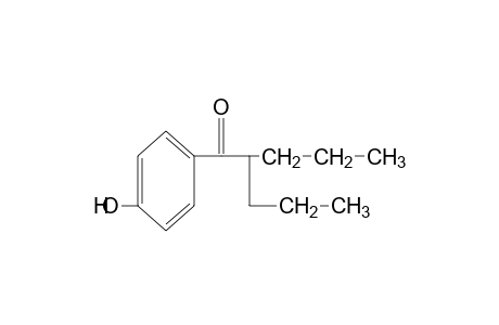 4'-hydroxy-2-propylvalerophenone