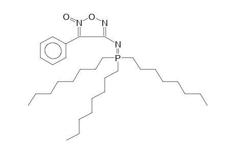 4-TRIOCTYLPHOSPHINIMINO-3-PHENYLFUROXANE