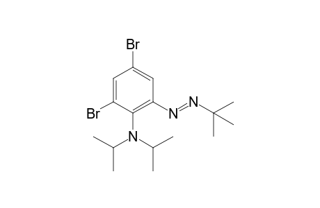 2,4-Dibromo-6-[(tert-butyl)azo]-N,N-diisopropylaniline