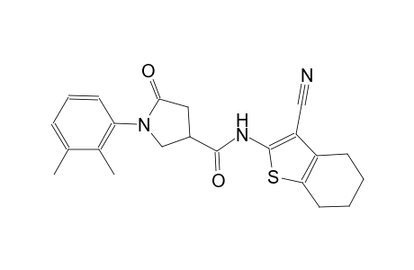 3-pyrrolidinecarboxamide, N-(3-cyano-4,5,6,7-tetrahydrobenzo[b]thien-2-yl)-1-(2,3-dimethylphenyl)-5-oxo-