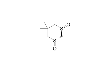 cis-5,5-Dimethyl-1,3-dithiane 1,3-dioxide