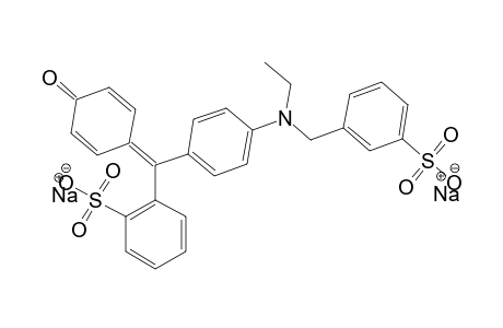 SUB-M;DISODIUM-SALT-OF-2-[[4-[N-ETHYL-N-(3-SULFOPHENYLMETHYL)-AMINO]-PHENYL]-[4-OXO-2,5-CYCLOHEXADIENYLIDENE]-METHYL]-BENZENESULPHONIC-ACID