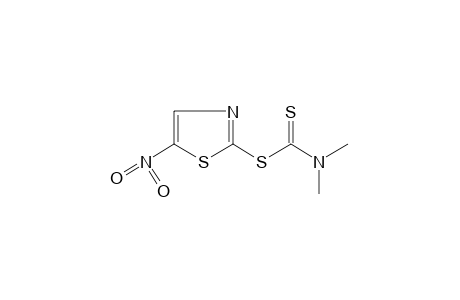 dimethyldithiocarbamic acid, 5-nitro-2-thiazolyl ester