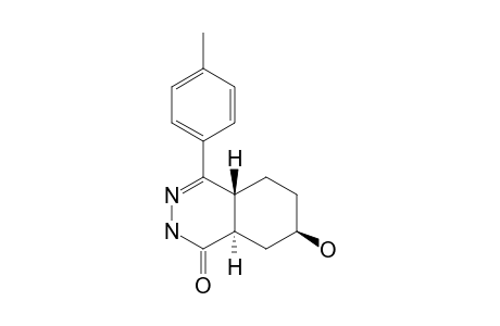 7C-HYDROXY-4-PARA-TOLYL-4AR,5,6,7,8,8AT-HEXAHYDRO-PHTHALAZIN-1-(2H)-ONE