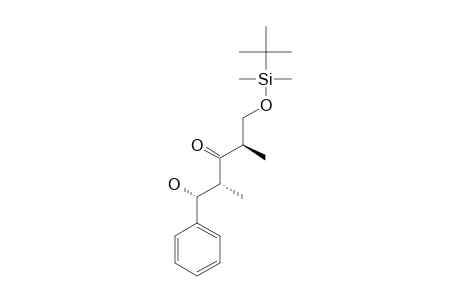 (1S,2S,4S)-5-TERT.-BUTYLDIMETHYLSILYLOXY-2,4-DIMETHYL-1-HYDROXY-1-PHENYL-3-PENTANONE