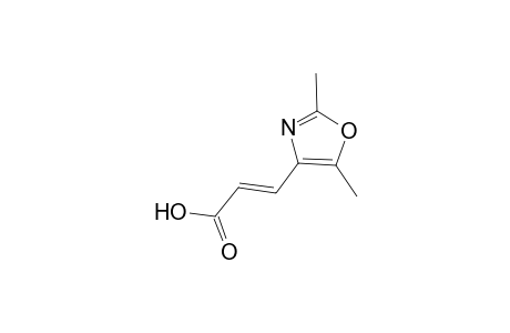 (E)-3-(2,5-Dimethyloxazole-4-yl)propenoic acidc