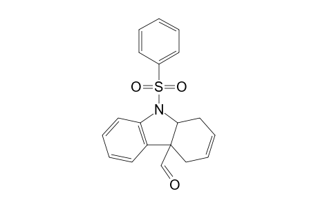 4a-Formyl-N-phenylsulfonyl-1,4,4a,9a-tetrahydro-carbazole