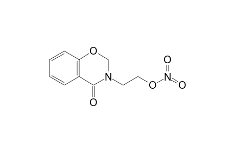 nitric acid 2-(4-keto-2H-1,3-benzoxazin-3-yl)ethyl ester