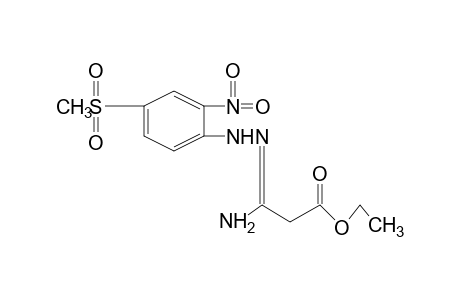 malonamic acid, ethyl ester, [4-(methylsulfonyl)-2-nitrophenyl]hydrazone