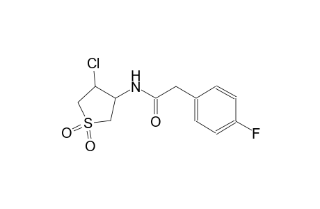 benzeneacetamide, N-(4-chlorotetrahydro-1,1-dioxido-3-thienyl)-4-fluoro-