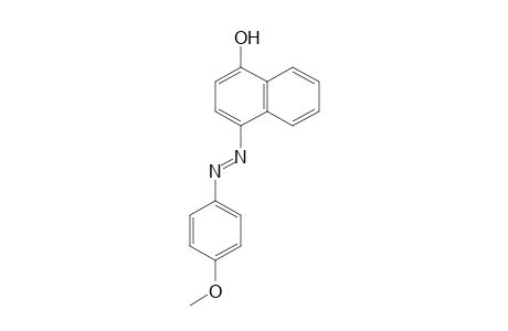 4-[(p-methoxyphenyl)azo]-1-naphthol