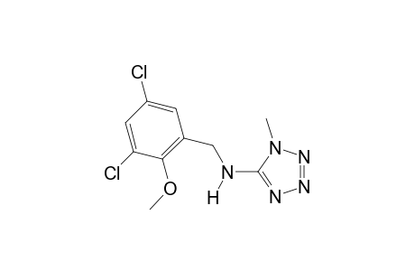 1H-1,2,3,4-Tetrazol-5-amine, N-[(3,5-dichloro-2-methoxyphenyl)methyl]-1-methyl-