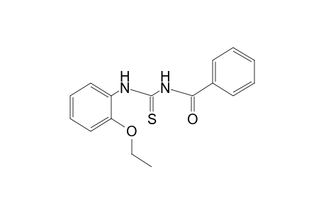 1-benzoyl-3-(o-ethoxyphenyl)-2-thiourea