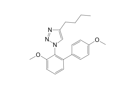 4-n-Butyl-1-(3,4'-dimethoxybiphenyl-2-yl)-1H-1,2,3-triazole