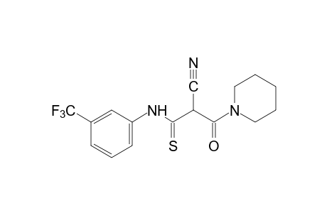 2-CYANO-2-(PIPERIDINOCARBONYL)THIO-alpha,alpha,alpha-TRIFLUORO-m-ACETOTOLUIDIDE