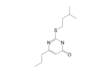 2-(isopentylthio)-6-propyl-4(3H)-pyrimidinone