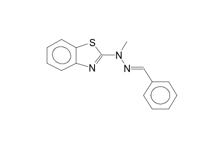 BENZALDEHYDE_N-METHYL-N-(2-BENZOTHIAZOLYL)-HYDRAZONE