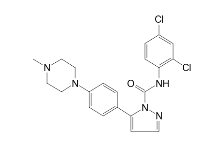 2',4'-DICHLORO-5-[p-(4-METHYL-1-PIPERAZINYL)PHENYL]PYRAZOLE-1-CARBOXANILIDE