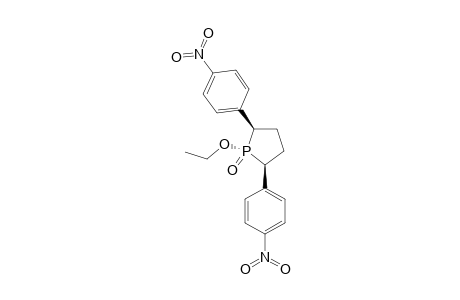 (MESO)-TRANS-1-ETHOXY-CIS-2,5-DI-(4-NITROPHENYL)-1-LAMBDA(5)-PHOSPHOLAN-1-ONE