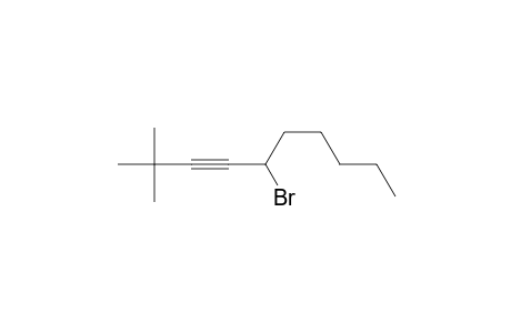 3-Decyne, 5-bromo-2,2-dimethyl-, (.+-.)-