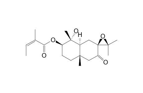 3-BETA-ANGELOYLOXY-7-BETA,11-EPOXY-4-ALPHA-HYDROXYEUDESMAN-8-ONE