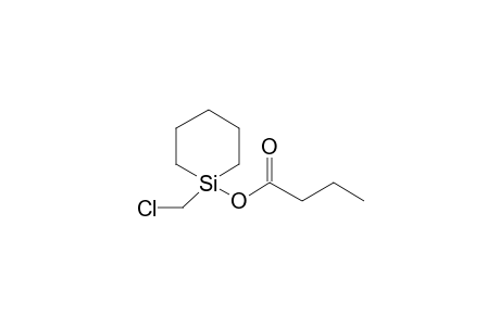 1-(Chloromethyl)-1-silinanyl butyrate