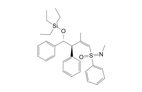 (+)-TRIETHYL-[(Z)-(1R,2R)-1,2-DIPHENYL-3-METHYL-4-[(S)-N-METHYL-S-PHENYL-SULFONIMIDOYL]-BUT-3-ENYLOXY]-SILANE