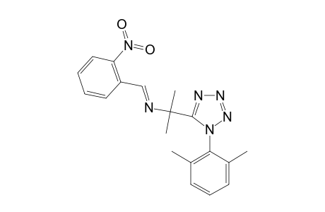 5-[1-Methyl-1-(2-nitrobenzylideneamino)ethyl]-1-(2,6-xylyl)-1H-tetrazole