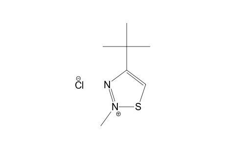 2-METHYL-4-tert-BUTYL-1,2,3-THIADIAZOLIUM-CHLORIDE