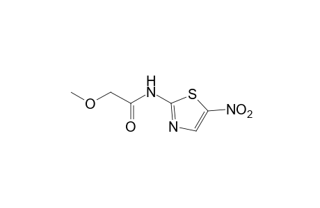 2-methoxy-N-(5-nitro-2-thiazolyl)acetamide