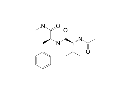 N(2)-[(R)-N(2)-Acetylvalyl-L-phenylalanine-dimethylamide