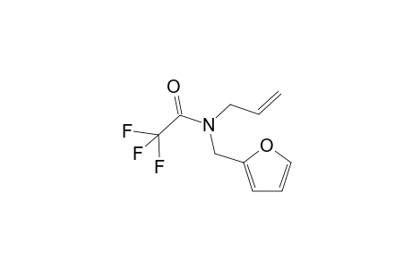 2,2,2-trifluoro-N-(2-furanylmethyl)-N-prop-2-enylacetamide