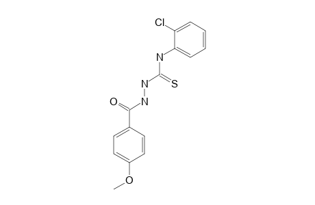 1-(p-anisoyl)-4-(o-chlorophenyl)-3-thiosemicarbazide