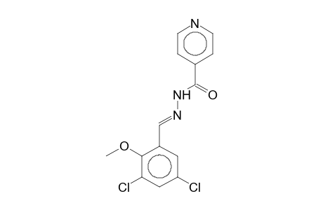 N'-[(E)-(3,5-Dichloro-2-methoxyphenyl)methylidene]isonicotinohydrazide