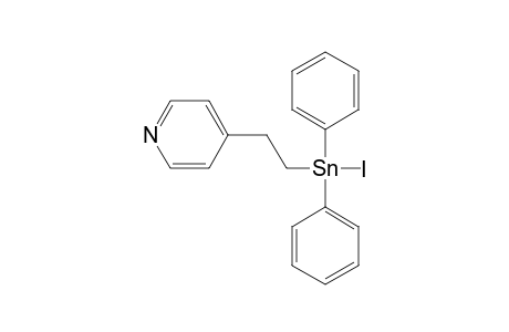 DIPHENYL-[2-(4-PYRIDYL)-ETHYL]-TIN-IODIDE