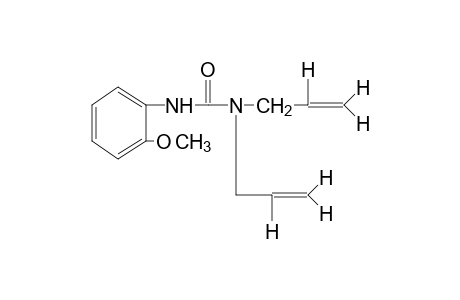 1,1-diallyl-3-(o-methoxyphenyl)urea