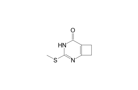 3-METHYLTHIO-2,4-DIAZABICYCLO-[4.2.0]-OCTA-1(6),2-DIEN-5-ONE