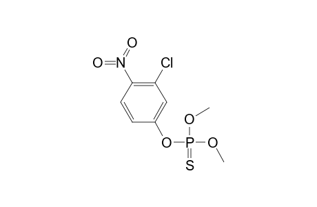 Phosphorothioic acid, O-(3-chloro-4-nitrophenyl) O,O-dimethyl ester