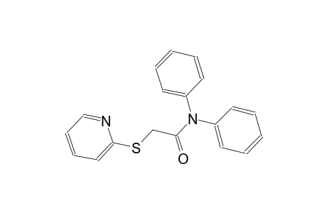 N,N-diphenyl-2-(2-pyridinylsulfanyl)acetamide