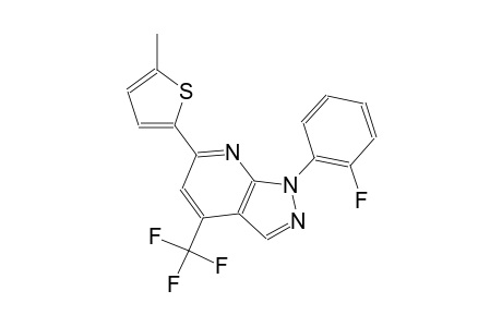 1H-pyrazolo[3,4-b]pyridine, 1-(2-fluorophenyl)-6-(5-methyl-2-thienyl)-4-(trifluoromethyl)-