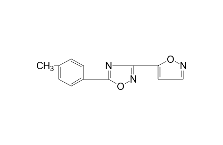 3-(5-isoxazolyl)-5-p-tolyl-1,2,4-oxadiazole