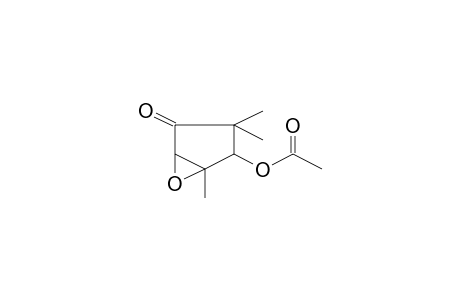 Acetic acid, 1,3,3-trimethyl-4-oxo-6-oxabicyclo[3.1.0]hex-2-yl ester