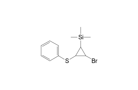 1-Bromo-2-(phenylthio)-3-(trimethylsilyl)cyclopropane