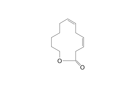 (4Z,7Z)-1-oxacyclotrideca-4,7-dien-2-one