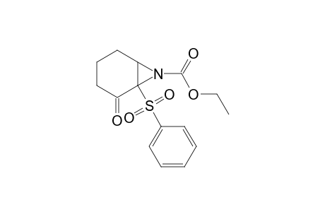 Ethyl 1-benzenesulfonyl-2-oxo-7-azabicyclo[4.1.0]heptan-7-carboxylate