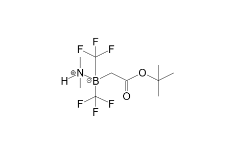 Acetic acid, dimethylaminatobis(trifluoromethyl)borato-, t-butyl ester