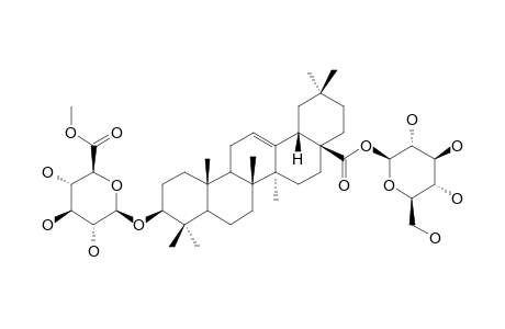 3-O-(METHYL-BETA-D-GLUCURONOPYRANOSIDURONOATE)-28-O-BETA-D-GLUCOPYRANOSYL-OLEANOLATE