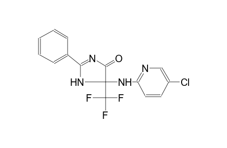 4H-Imidazol-4-one, 5-[(5-chloro-2-pyridinyl)amino]-1,5-dihydro-2-phenyl-5-(trifluoromethyl)-